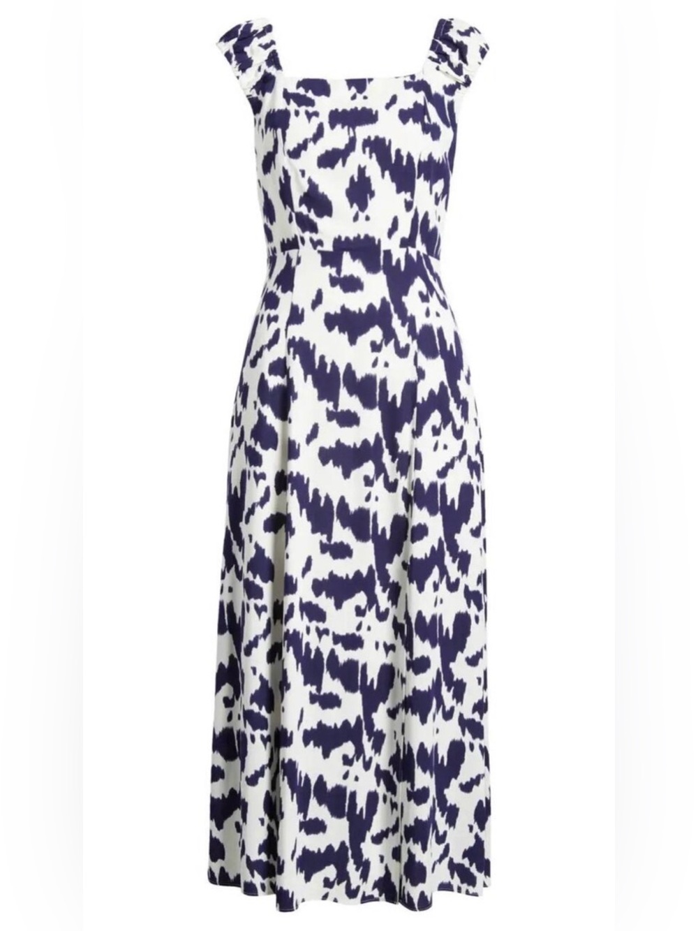 Sam Edelman Ikat Lace Up Back Midi Dress